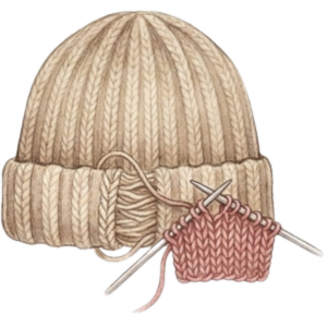 ニット帽修理